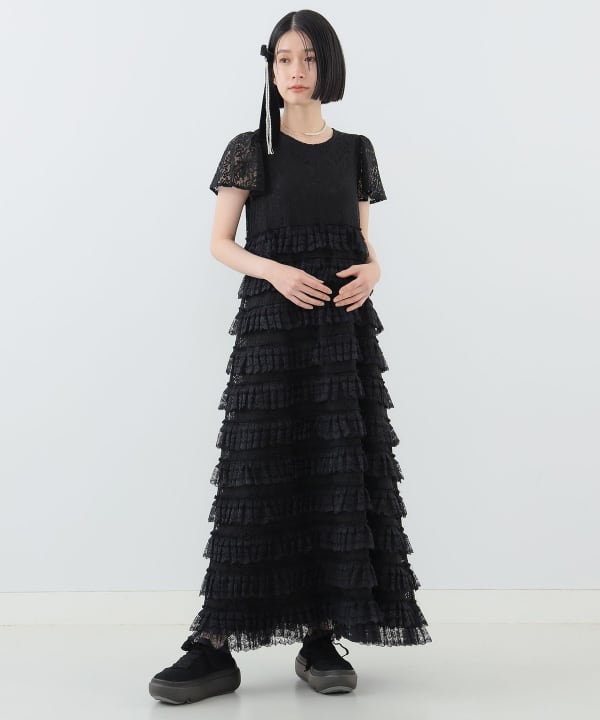 【新品・タグ付】Aya × CAROLINA GLASER / レースワンピース CAROLINA GLASER（カロリナ グレイサー）の「Aya × CAROLINA