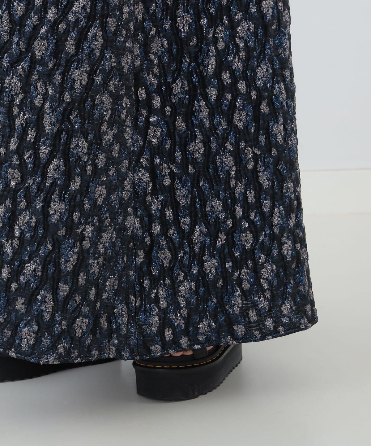 CAROLINA GLASER（カロリナ グレイサー）ラメ バックリボン