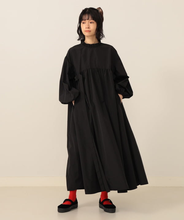 CAROLINA GLASER カロニアグレイサー　ボリュームスリーブワンピース CAROLINA GLASER（カロリナ グレイサー）【11/27値下げ】リップス