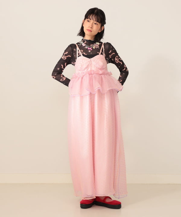 CAROLINA GLASER（カロリナ グレイサー）ドットコルセット風