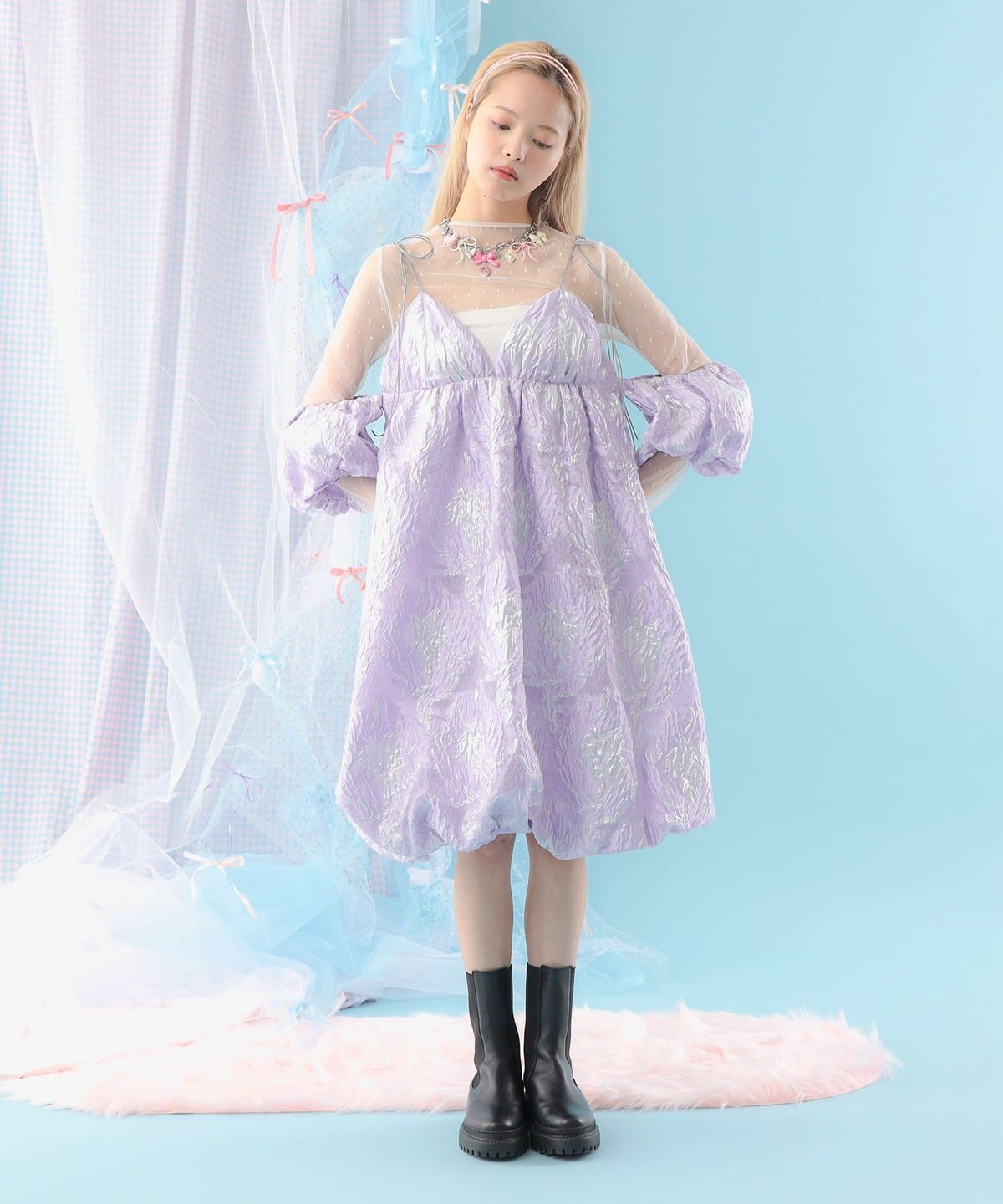 CAROLINA GLASER（カロリナ グレイサー）ジャカード バルーン