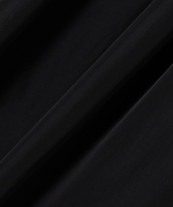 【+10%ポイントUP】リップストップ シャーリング フリル ワンピース