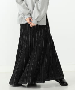 CAROLINA GLASER / ラメニット ニットスカート