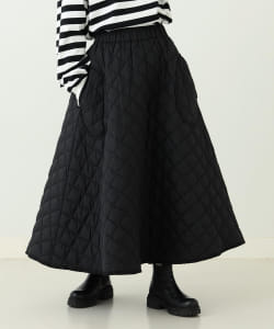 CAROLINA GLASER / キルティング ロングスカート