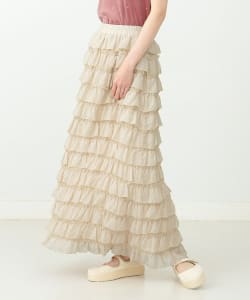 CAROLINA GLASER / ティアードフリル スカート