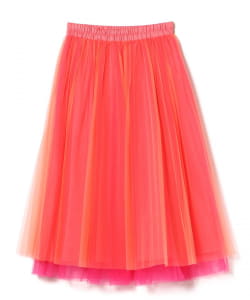 CAROLINA GLASER / 重ねチュール配色スカート