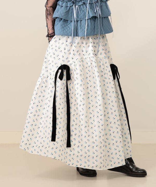 LOUIS VUITTON ベロアスカートサイドリボン FREAK'S STORE スカート ベロア サイドライン : ZOZOTOWN Yahoo