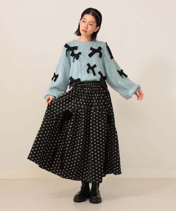 新品/CAROLINA GLASER/フード付きダブルブルゾン CAROLINA GLASER（カロリナ グレイサー）【+15%ポイントUP