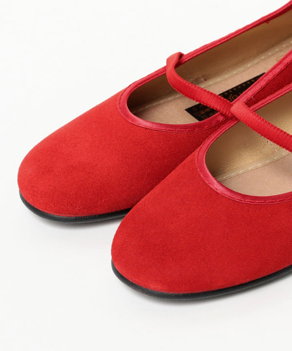 【別注】ALBEROLA / フラットシューズ25SS　スエード　35 CAROLINA GLASER（カロリナ グレイサー）【別注】ALBEROLA