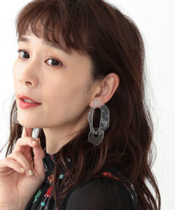 sAn × CAROLINA GLASER / 別注 チュールイヤリング