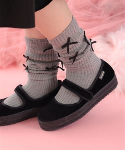 リボン ソックス