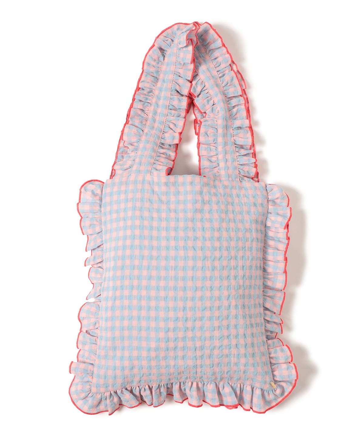 CAROLINA GLASER（カロリナ グレイサー）フリル ギンガムチェック