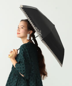 CAROLINA GLASER / 猫レース刺繍　晴雨兼用傘