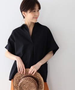 Ray BEAMS / コクーン スキッパー シャツ