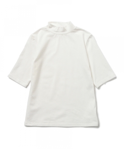 ◇Ray BEAMS / ベア天 ハイネック 5分袖