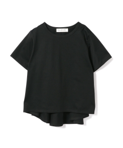 Ray BEAMS / バック フレア クルーネック Tシャツ