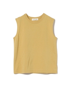 Ray BEAMS / 天竺 クルーネック ノースリーブ Tシャツ