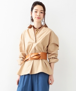 ◆Ray BEAMS / Bigシルエット プルオーバー シャツ