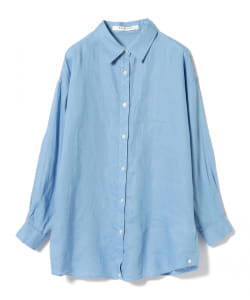 Ray BEAMS / リネン 2Way カシュクール シャツ