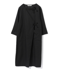 Ray BEAMS / サイド スリット ラップ ガウン