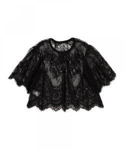 Ray BEAMS / スカラレース フレアースリーブ