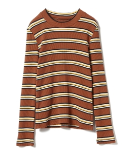 Ray BEAMS / テレコ マルチボーダー Tシャツ