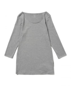 Ray BEAMS / ラメメロー 7分袖 T