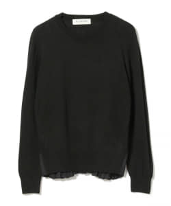 Ray BEAMS / バック ランダムプリーツ プルオーバー