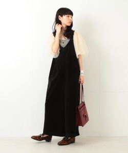 【WEB限定】Ray BEAMS / ベロア 2ｗay サロペット