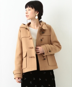 Ray BEAMS / メルトン ショート ダッフルコート