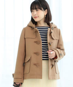Ray BEAMS / メルトン ショート ダッフルコート