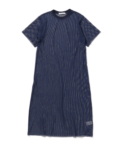 Ray BEAMS / メッシュ ロングT ワンピース
