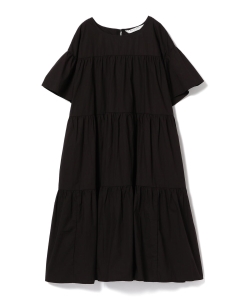 Ray BEAMS / ティアード ギャザーワンピース
