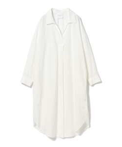 Ray BEAMS / スキッパー コクーン シャツワンピース