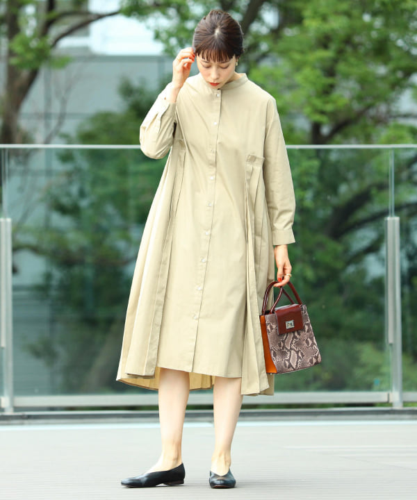 Ray Beams レイ ビームス Ray Beams プリーツ キリカエ フレア ワンピース ワンピース ワンピース 通販 Beams