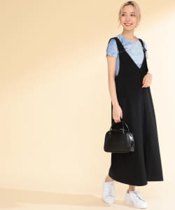 Ray BEAMS / 2way サロペット ワンピース