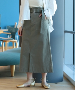 Ray BEAMS / ロング ベイカー スカート