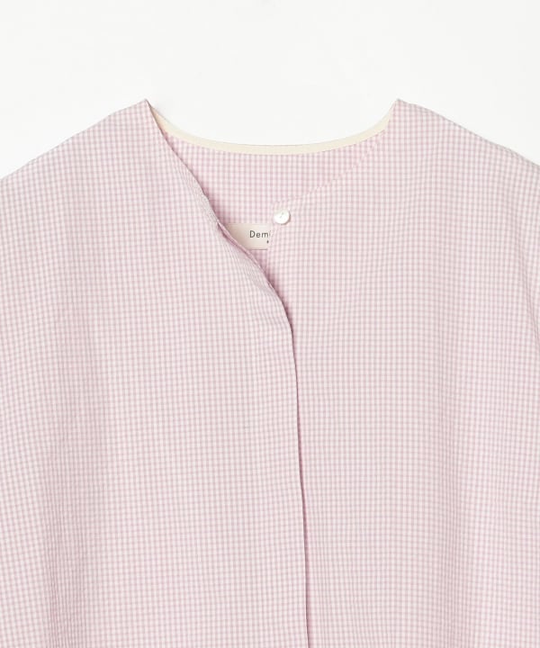 Demi-Luxe BEAMS [Demi-Luxe BEAMS] Demi-Luxe BEAMS / Gingham check ...