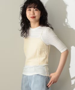 AURALEE / HIGH DENSITY FINX LINEN WEATHER CAMISOLE