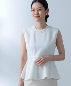 Demi-Luxe BEAMS / トリアセ クルーネック プルオーバー