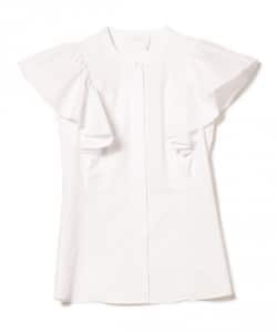 【ショップ限定商品】CHLOE / コットン ラッフル ブラウス