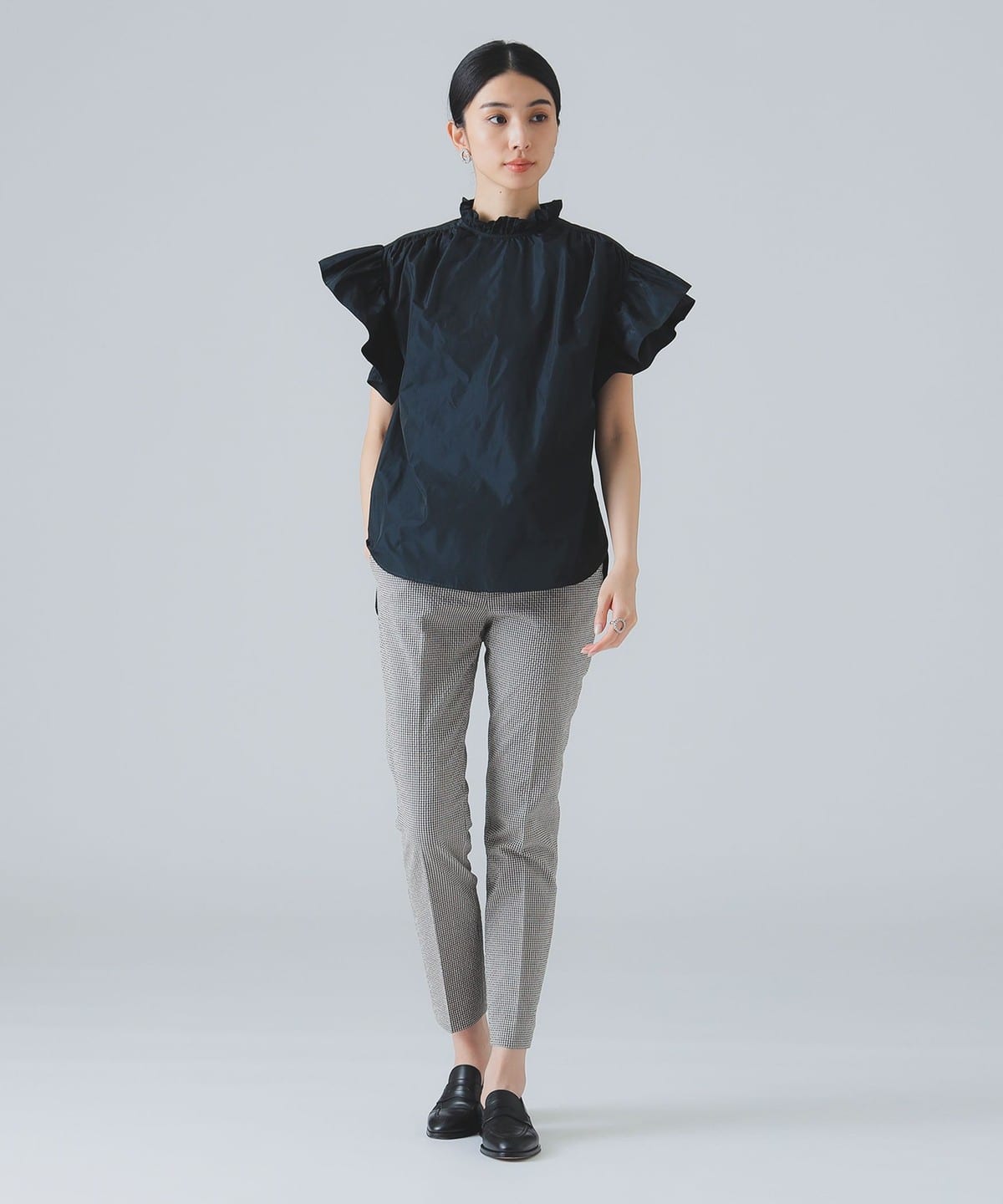 2024-25 秋冬新作  ハイブランドの EFFE BEAMS（エッフェ ビームス）T-mat Masaki-Paris / フリル トップス