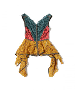 ▲antonio marras / バイカラーレース ノースリーブ