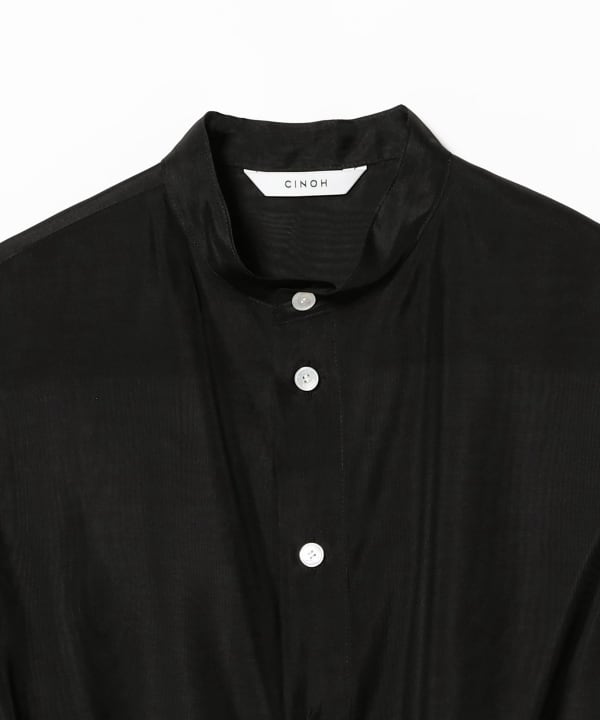 CINOH ブラウス シャツ 「CINOH/チノ」BLACK FORMAL BOWTIE