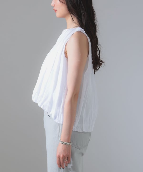 新品 FUMIKA_UCHIDA 定価53，900円 バルーンブラウス 36 シャツ