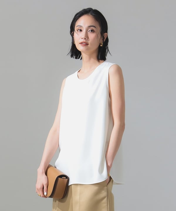Demi-Luxe BEAMS 「Demi-Luxe BEAMS」 ノースリーブニット ONE