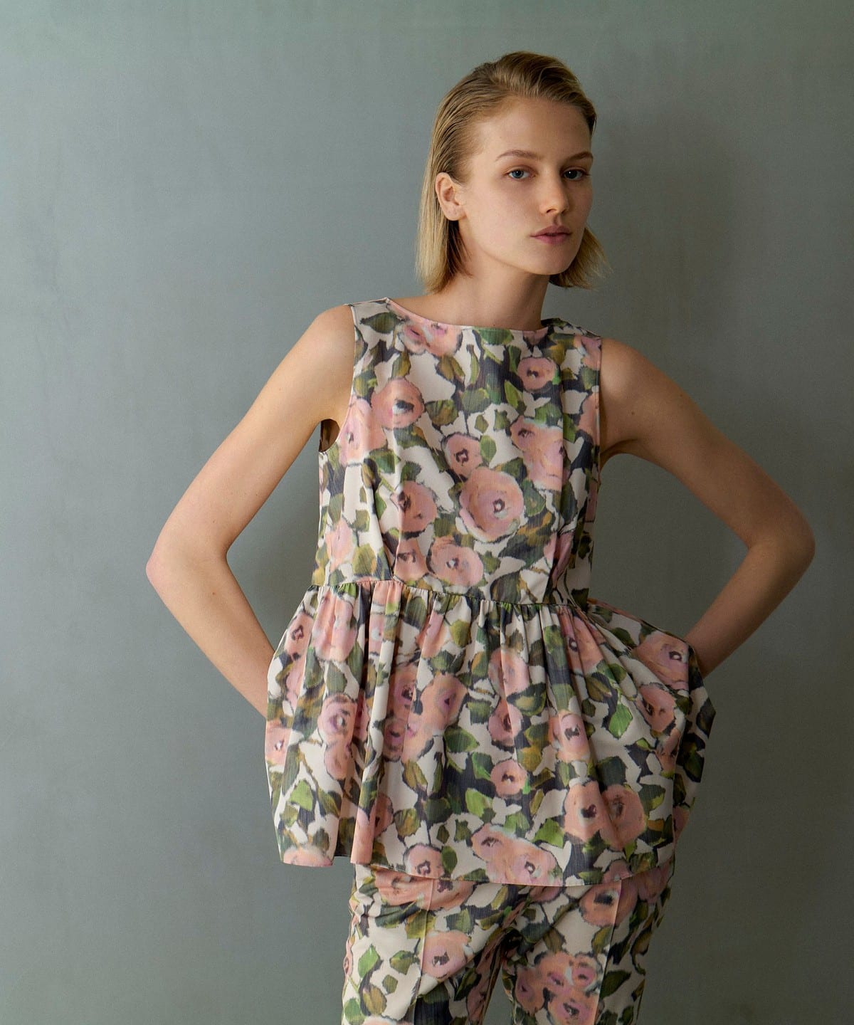 ダブルタック カメリア ブラウス シャツ・ブラウス WOMEN Camellia 36 ダブルタック カメリア ブラウス シャツ・ブラウス WOMEN Camellia 36