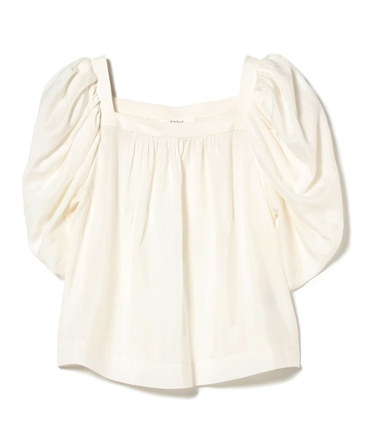 Chloe / パフスリーブ スクエアネック ブラウス シャツ・ブラウス WOMEN ICONIC MILK 36 Chloe / パフスリーブ スクエアネック ブラウス シャツ・ブラウス WOMEN ICONIC MILK 36