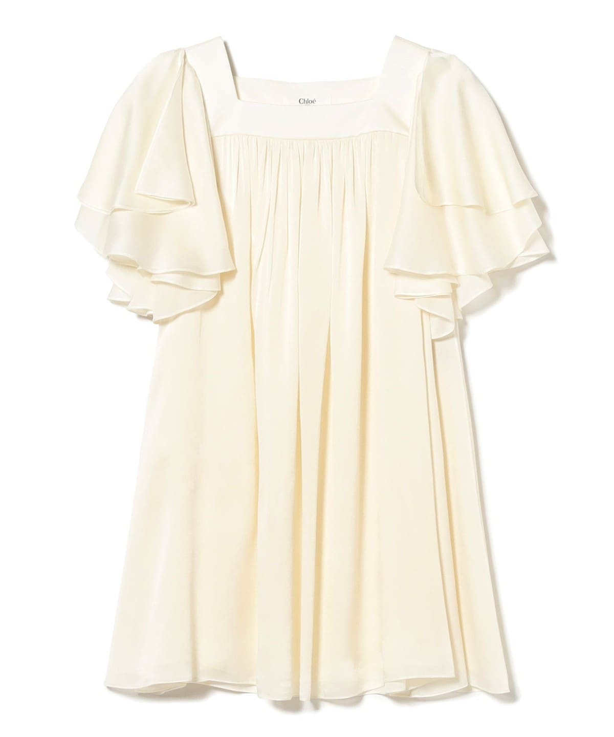 Chloe / バタフライスリーブ チュニック シャツ・ブラウス WOMEN DUSTY WHITE 36 Chloe / バタフライスリーブ チュニック シャツ・ブラウス WOMEN DUSTY WHITE 36