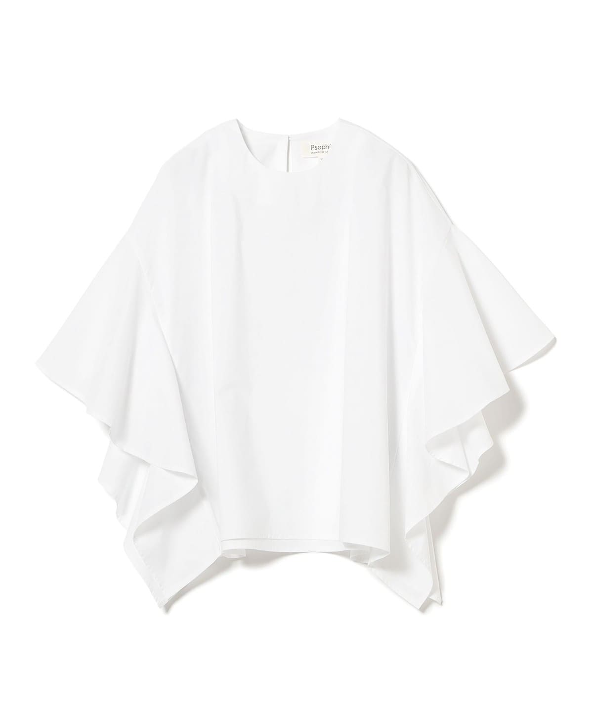 Psophia / バタフライ ハーフスリーブブラウス シャツ・ブラウス WOMEN WHITE S Psophia / バタフライ ハーフスリーブブラウス シャツ・ブラウス WOMEN WHITE S